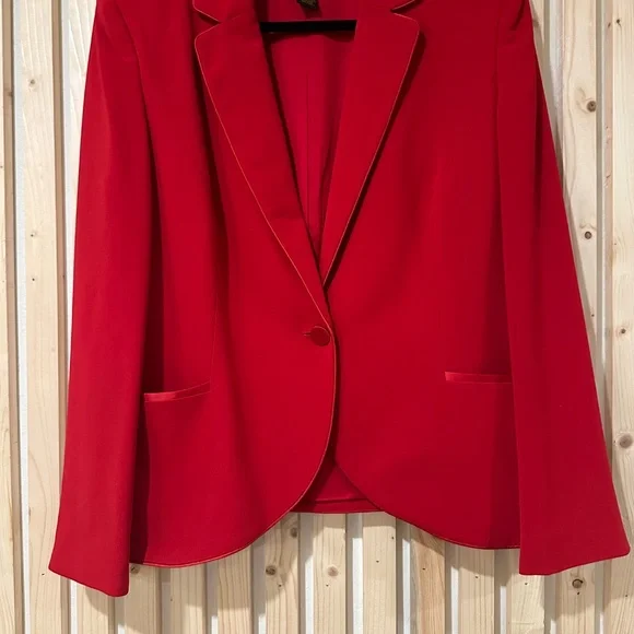 Grace Dane Lewis Red Suit Size 16 - Picture 6 of 9